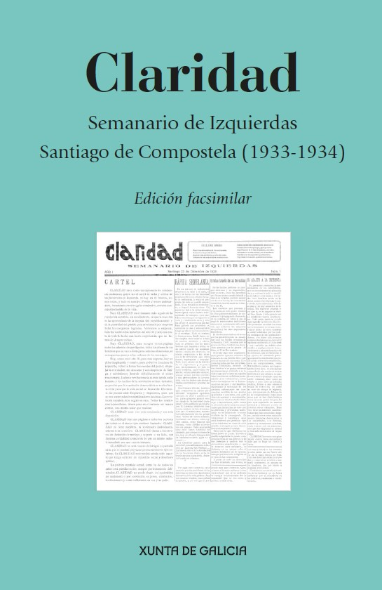 Logo Claridad. Semanario de Izquierdas. Santiago de Compostela (1933-1934)